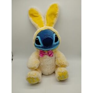 Disney Store Lilo & Stitch Easter 2021 Bunny Soft Yellow Rabbit 15" Plush